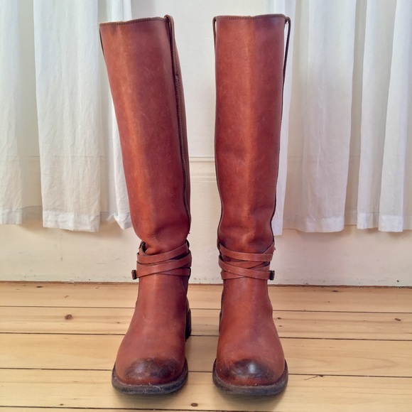 Frye shirley riding plate boot - Picture 4 of 8